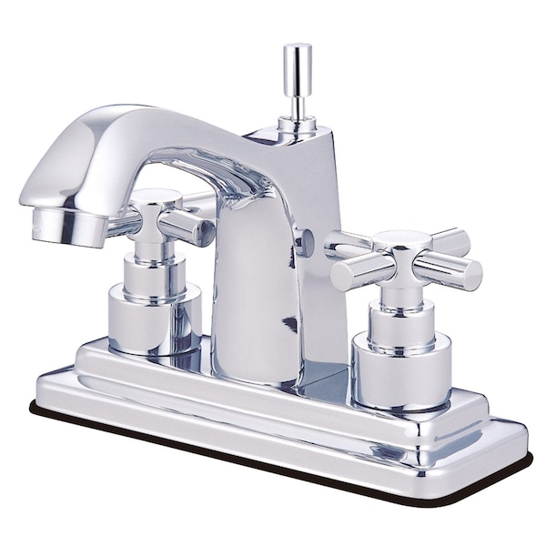 KS8641EX 4" Centerset Bathroom Faucet, Polished Chrome